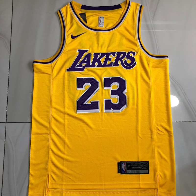 LeBron James Los Angeles Lakers Yellow 23 MN