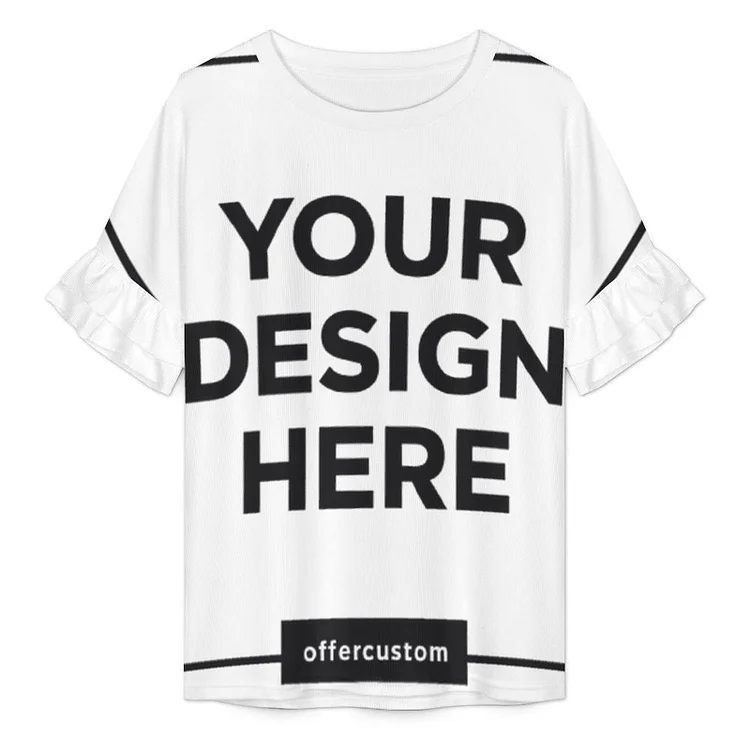 Personalized Design Round Neck T-shirt