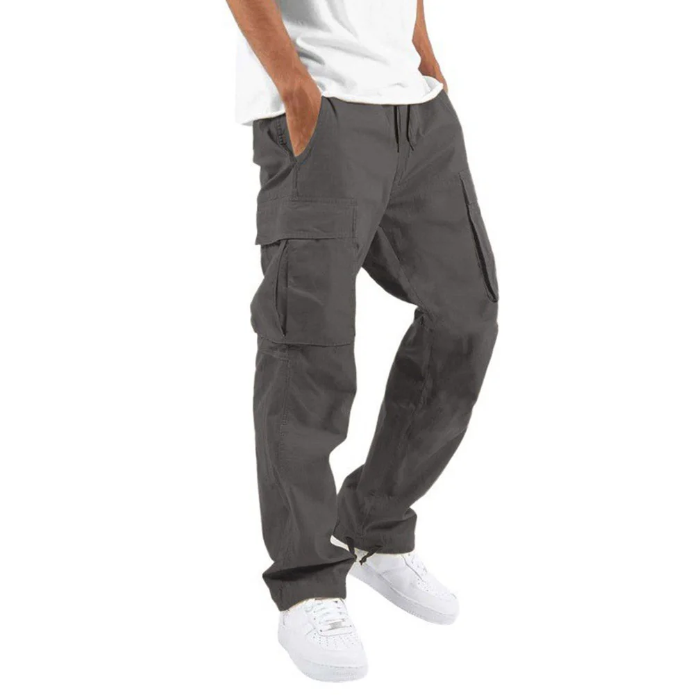Men's Overalls Multi-Pocket Casual Trousers