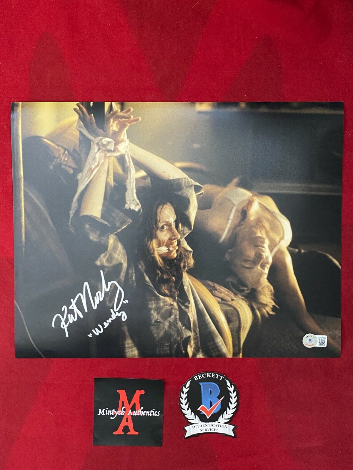 KATE NORBY AUTOGRAPHED SIGNED 11x14 Photo Poster painting! THE DEVIL'S REJECTS! BECKETT! ZOMBIE