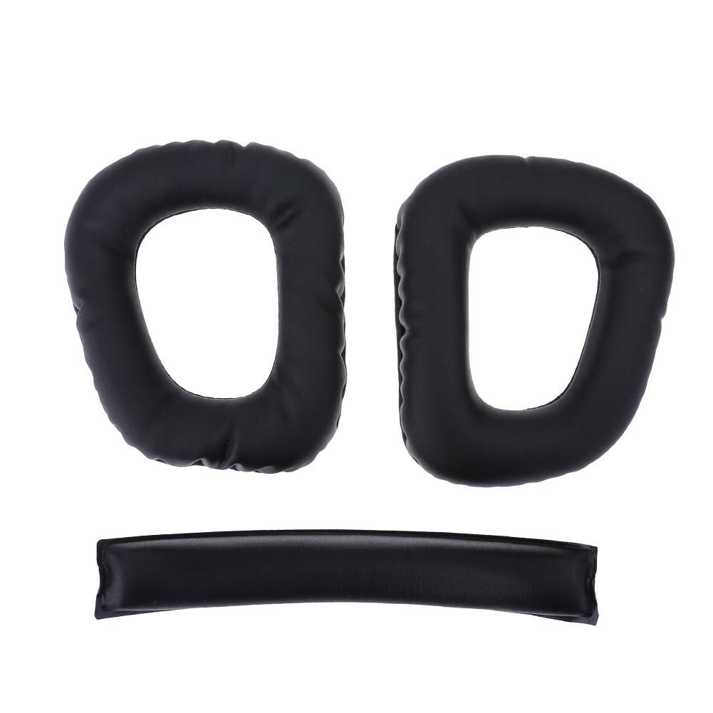 

Replacement Ear Pads Headband Cushion For Logitech G930 Headphones Headsets, 501 Original
