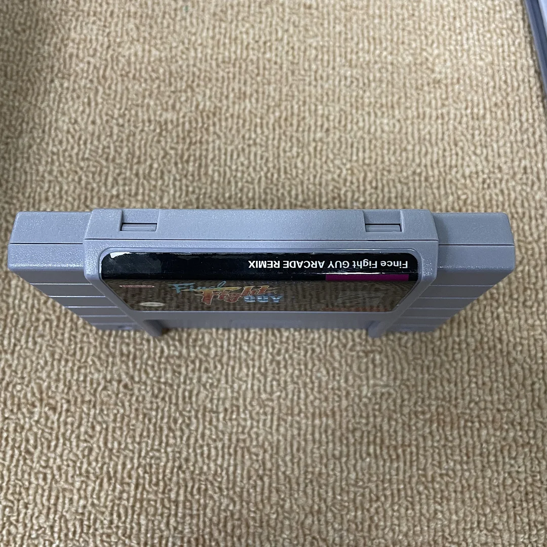 Final Fight Guy Arcade Remix SNES For Super Nintendo Entertainment System - 16 Bit US Version Game Cartridge