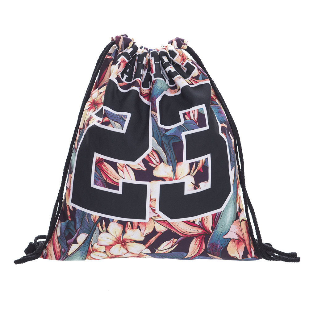 

Digital Print Drawstring Backpacks Outdoor Portable Travel Shoulder Bags, 38409, 501 Original