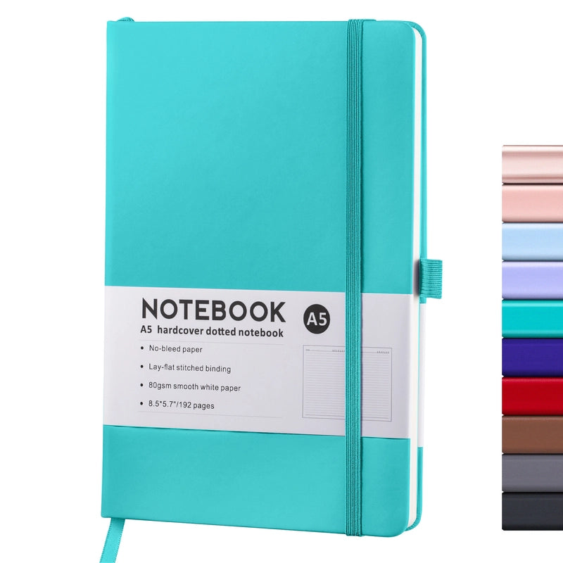Creative Simple A5 Thick Notebook Business Memo Book Elastic Band Binding Student Diary Book Office Culture/notebook/memo
