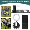 Camping IGT Table Spider Stove Board for Electric Water Dispenser (Complete Set)