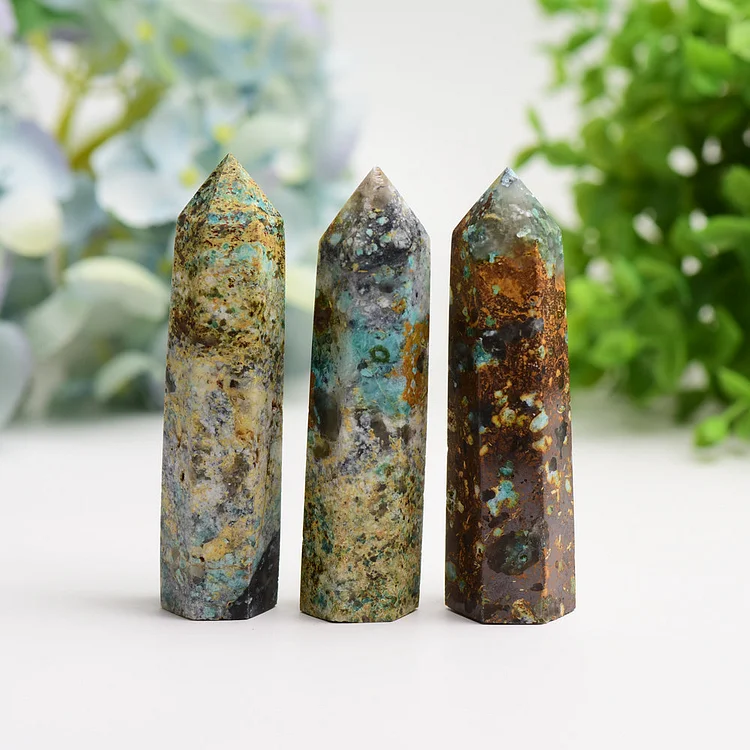 3.3"-4.0" Imperial Jasper Crystal Point