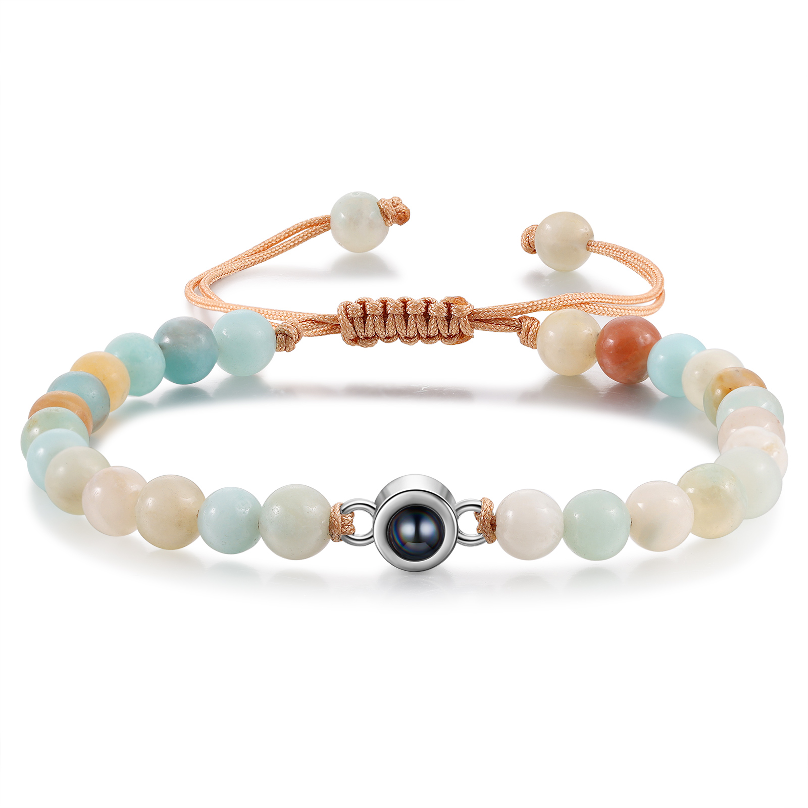 Personalised Projection Bracelet Customised With 1 Photo Adjustable Bracelet Special Gift for Her-Jessemade AU