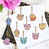>SALE<9pcs Diamond Art Keychain Special-shaped Drill 5D DIY Bag Pandant (PT10)