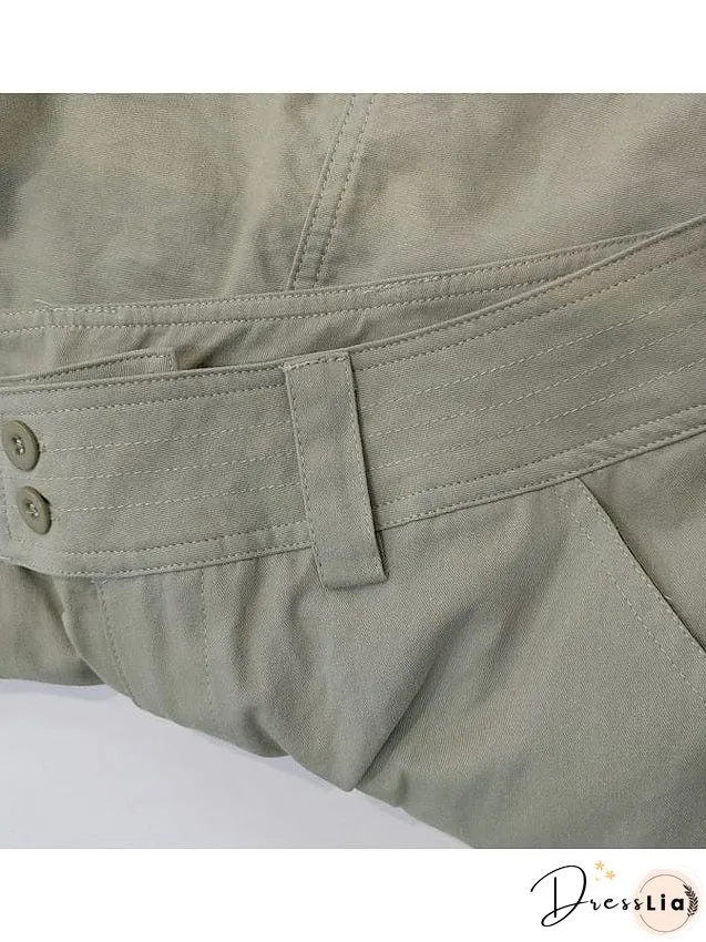 Contemporary Black Cargo Pants