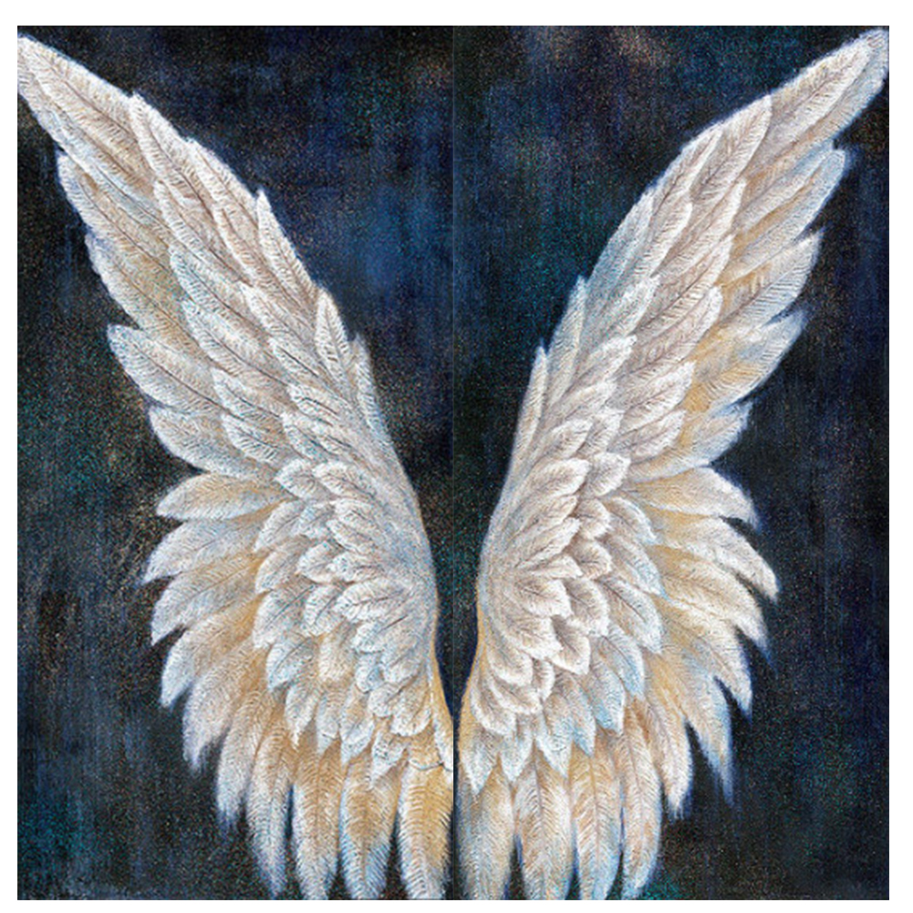 Full Round Diamond Painting Angel Wings (80*40cm)