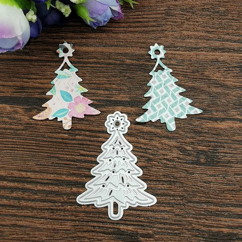 Christmas tree Metal Cutting Dies for DIY Scrapbooking Album Paper Cards Decorative Crafts Embossing Die Cuts