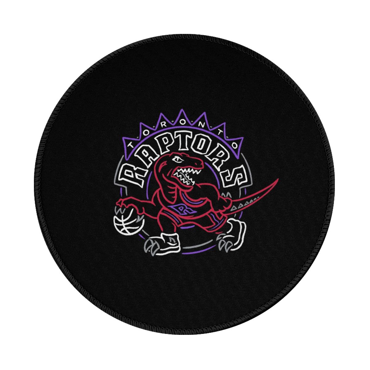 Toronto Raptors Club Emblem Gaming Round Mousepad for Computer Laptop