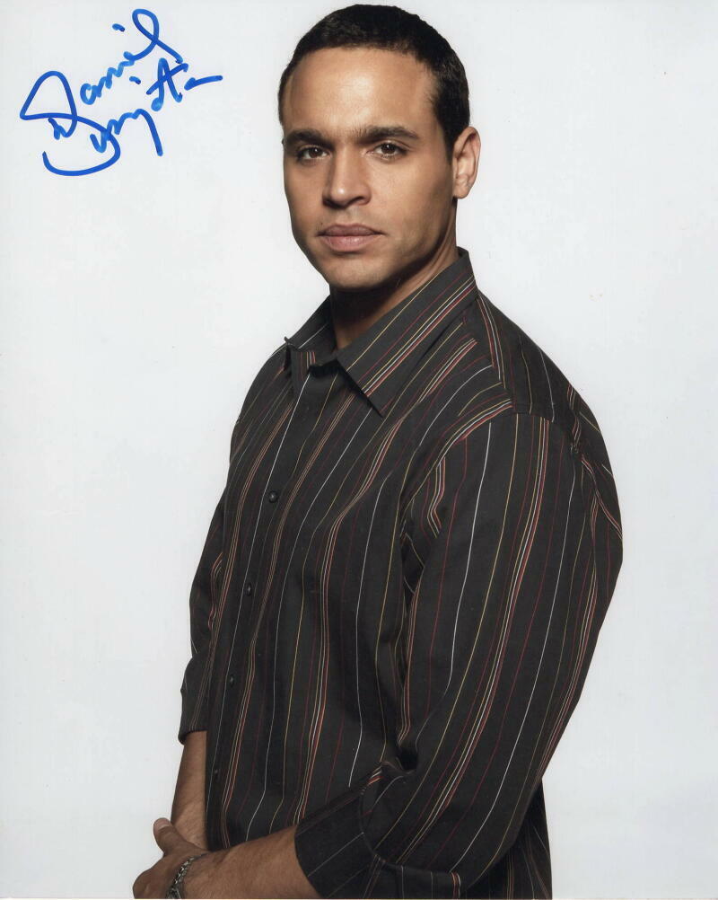 DANIEL SUNJATA SIGNED AUTOGRAPH 8X10 Photo Poster painting - FRANCO RIVERA RESCUE ME STAR