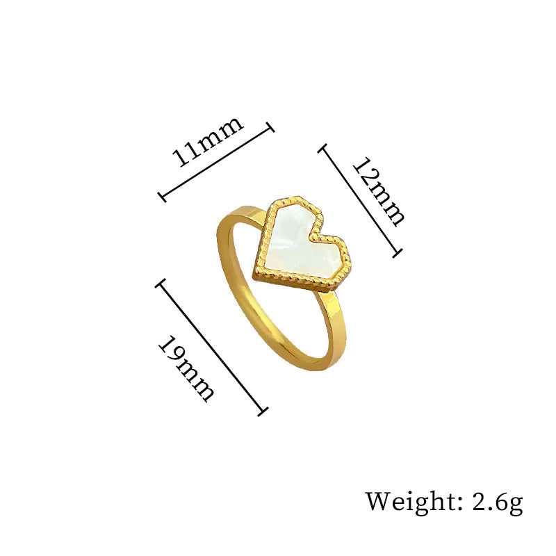 Unisex Cute & Edgy Crown Titanium Steel Polishing Rings