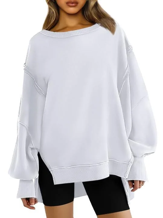 Womens Oversized Crewneck Sweatshirts