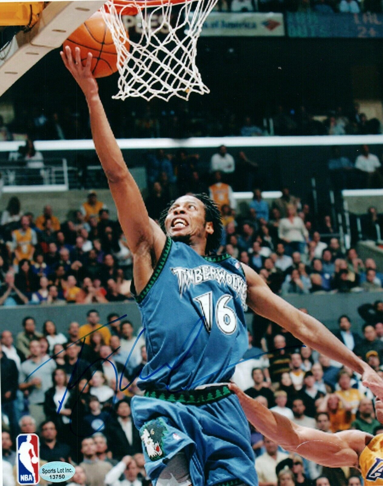 Troy Hudson NBA Minnesota Timberwolves Hand Signed Autograph 8x10 Photo Poster painting