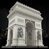 Lion Arc de Triomphe Building Blocks--Bring a piece of French history to lifein your home in a whole new way