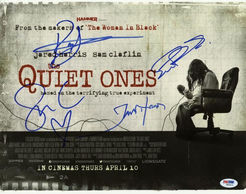 Quiet Ones (4) Harris, Claflin, Richards & Fleck Signed 11X14 Photo Poster painting PSA #W00412