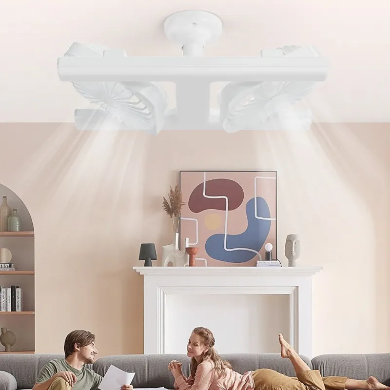 Modern 2-in-1 LED Ceiling Fan Light