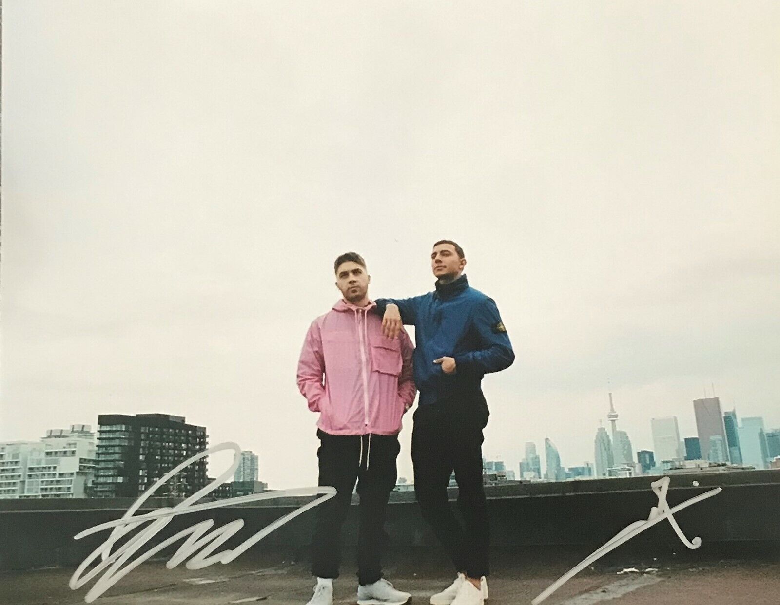 Majid Jordan The Space Between Group Singer Signed 8x10 Photo Poster painting COA E3