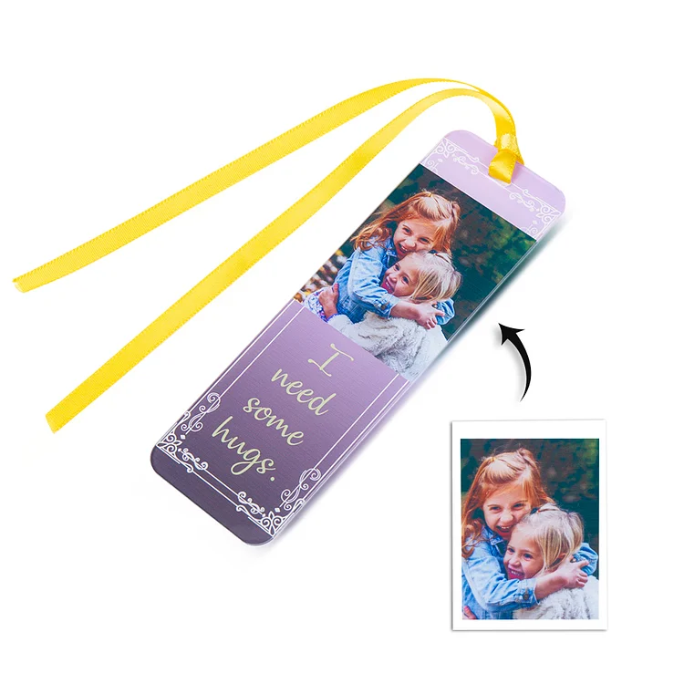 Personalized Photo Bookmark Custom Message Gifts for Kids