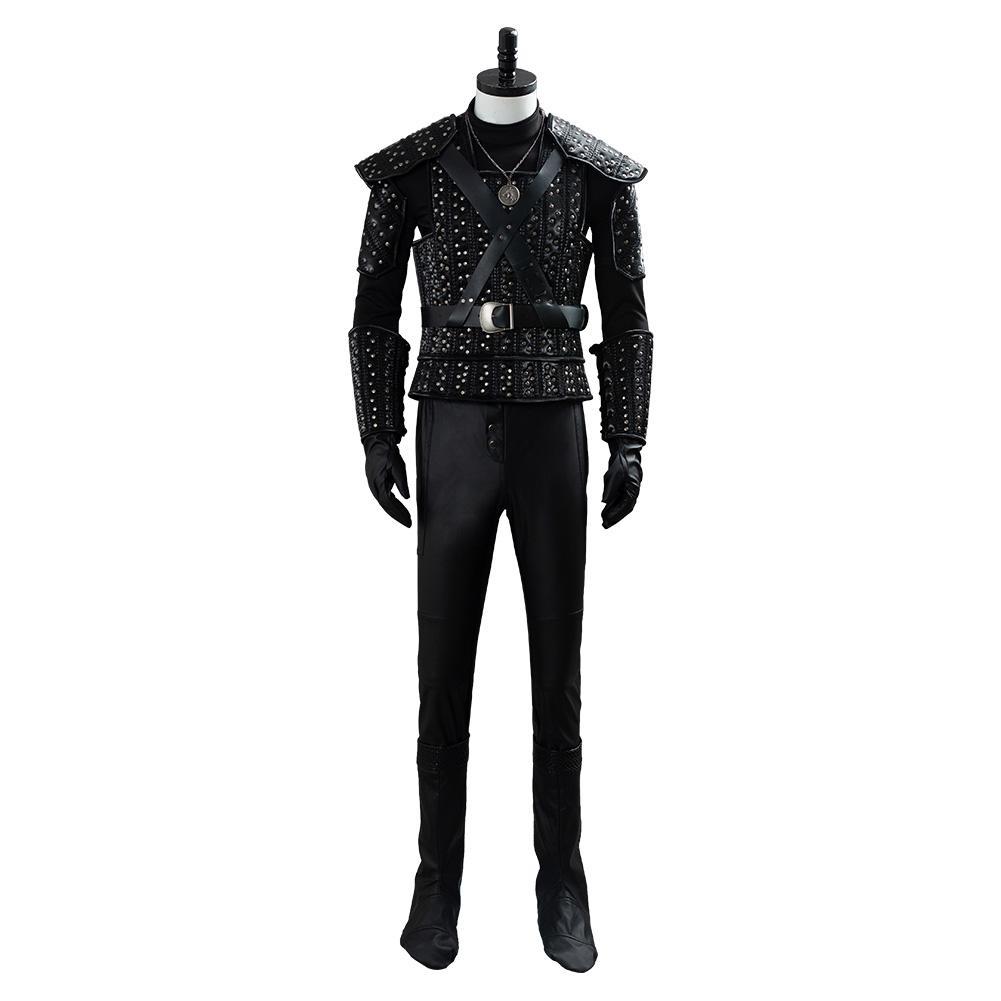 Costume The Witcher Cavill Geralt Uniform Tv Show Cosplay Costume