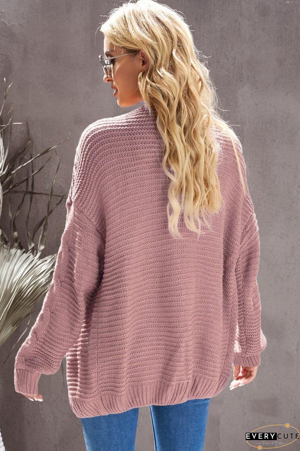 Hollow Out Knit Cardigan