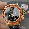 Rolex Daytona 116588Saco Orange Sapphires 4130 movement Super Clone