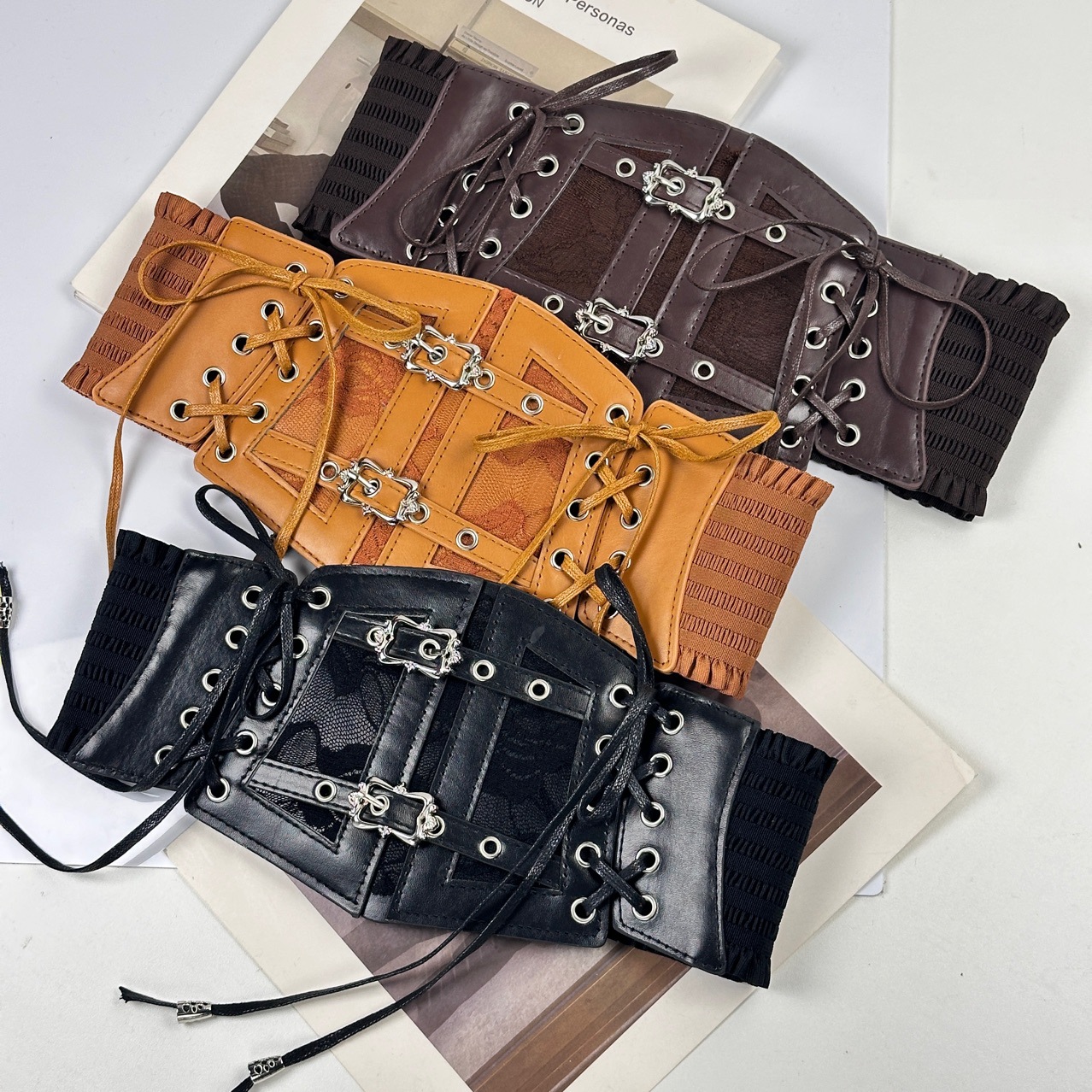 Women's Music Festival Bohemian Style Stylish Adjustable Corset Belts For Versatile Outfits