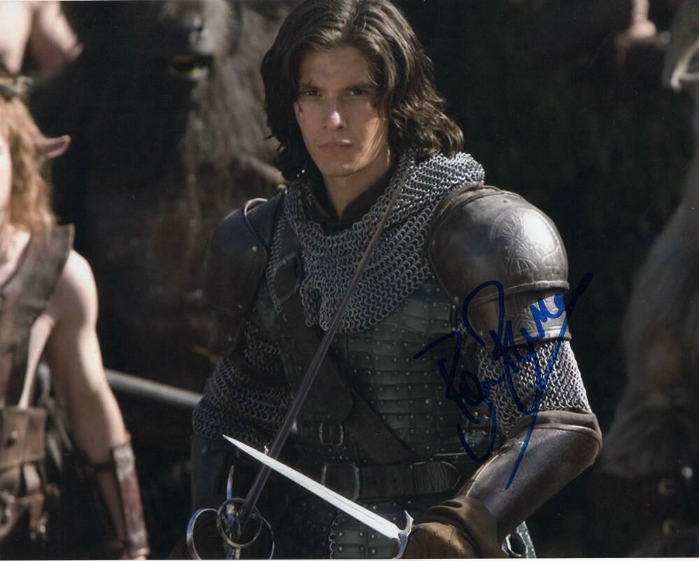 BEN BARNES SIGNED AUTOGRAPH 8X10 Photo Poster painting - THE CHRONICLES OF NARNIA WESTWORLD STUD