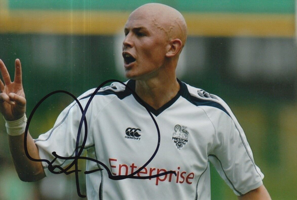 PRESTON NORTH END HAND SIGNED RICHARD CHAPLOW 6X4 Photo Poster painting 1.