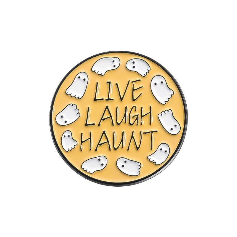 Cartoon Style Punk Cowboy Style Letter Alloy Stamping Stoving Varnish Plating Unisex Brooches