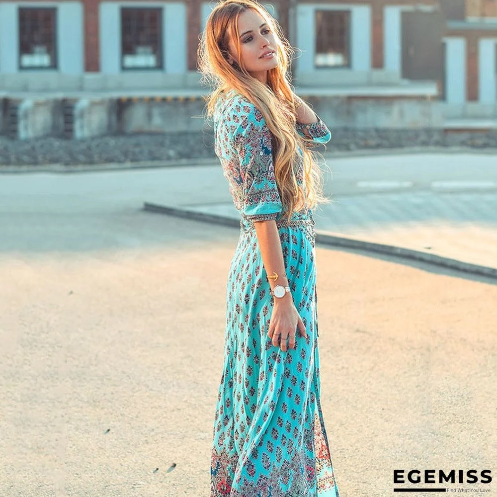 Beach Dress New Bohemian Ladies Long Dress | EGEMISS