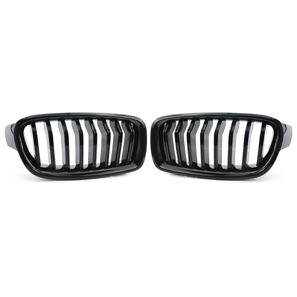 

Kidney Grill for BMW F30 320i 328i 335i 2012-2016 Single-Slat Gloss Black, 501 Original