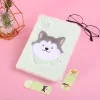 Creative Stationery Gift Joyful Cartoon Plush Dog Writing Paper B6 Notebooks Kids Diary School Day