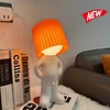 Creative lamp for little shy, creative lamp in little boy style
