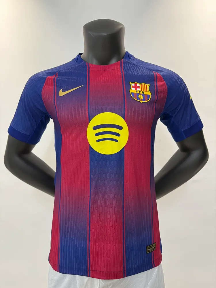 2025/2026 Barcelona Home Player Edition Football Jersey 1:1 Thai Quality