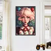 uk.everydayedeals (Limited Stock)Diamond Painting - Round AB Drills - Ice Cream Girl(45*65cm)