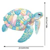 Diamond Painting Acrylic Sea Turtle Desktop for Home Office Decor