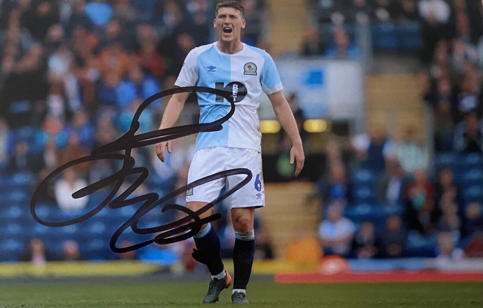 Richard Smallwood Genuine Hand Signed Blackburn Rovers 6X4 Photo Poster painting 3