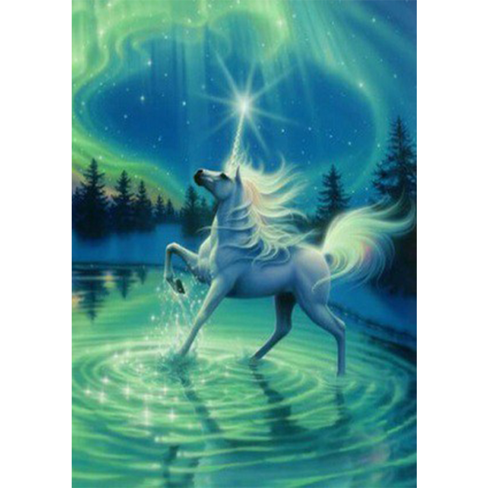 

Cartoon Unicorn - Round Drill Diamond Painting - 30*40CM, 501 Original