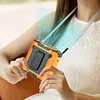 Portable Waist Fan USB Rechargeable Clip on Wearable Belt Shirt Body Neck Fan