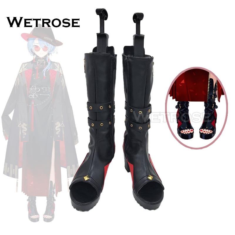 [Wetrose] Pre-Order Hololive JP Vtuber Hoshimachi Suisei 星街すいせい 東洋風ス-ツ 2024 New Outfit Costume Cosplay Shoes