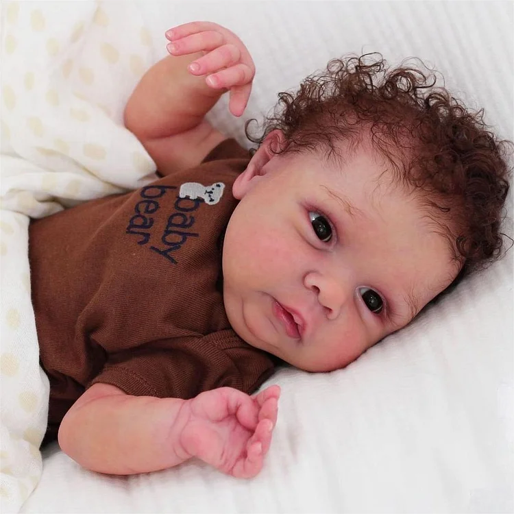 [Reborn Baby Girl] 20" Lifelike Awake Toddler Bedi Handsome Reborn Dolls 2024
