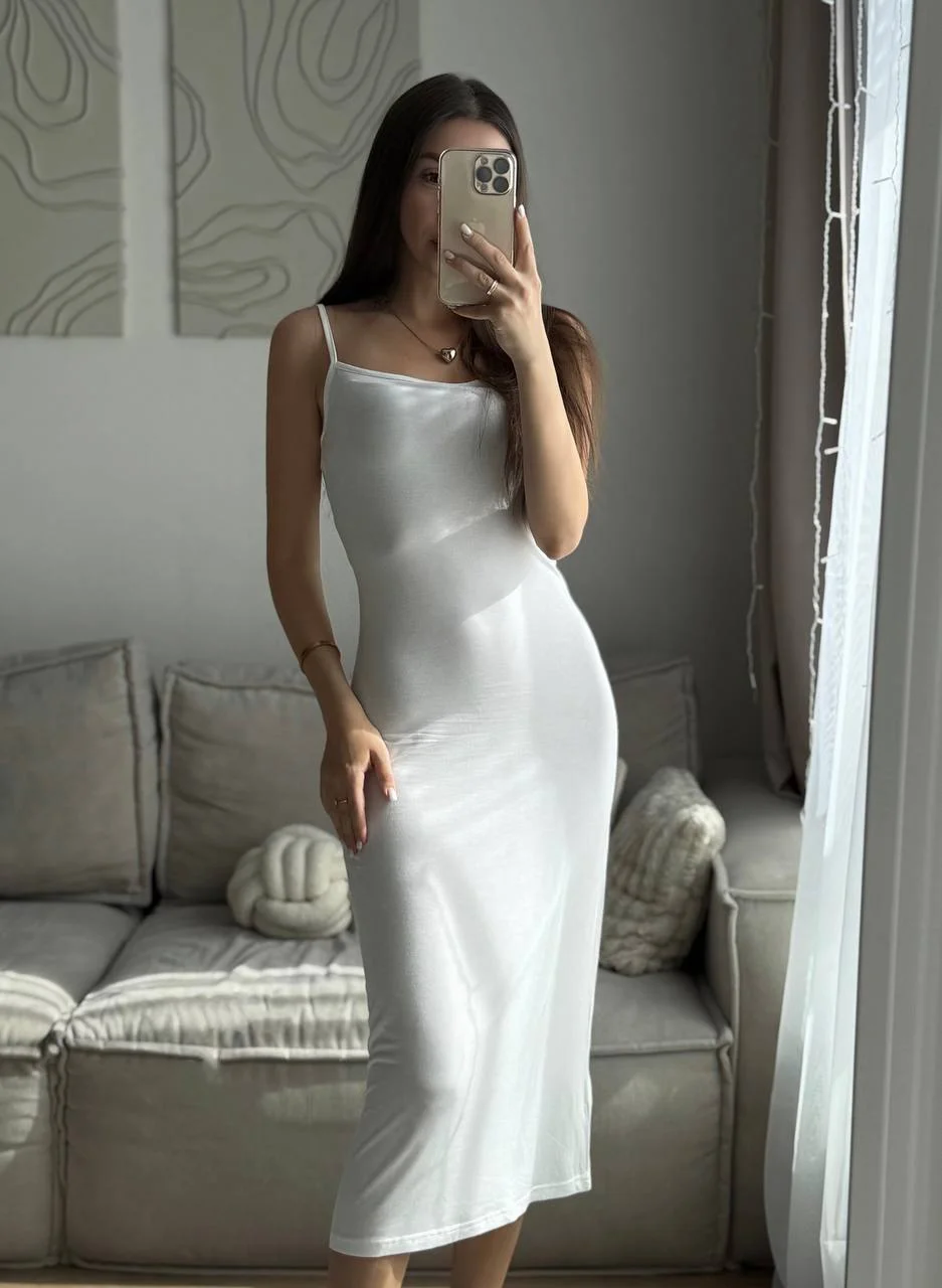 Athvotar Athvotar Hot Cotton Knitted Hollow Vest Long Dress + Long Sleeve Open Shirt Set Women's Soft Knitted Shirt