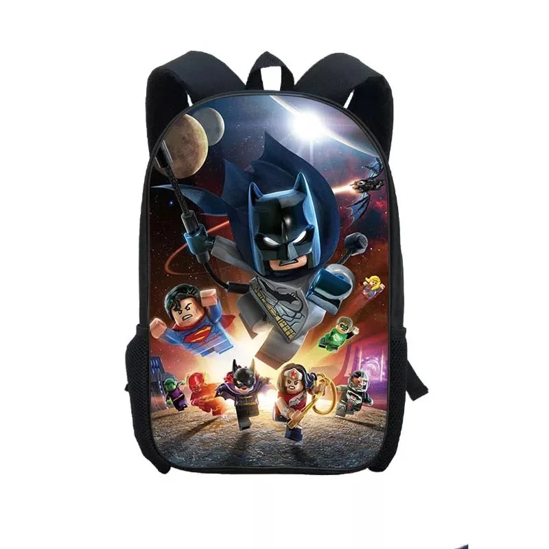 Buzzdaisy The Lego Batman Movie #8 Backpack School Sports Bag