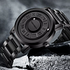 Cool Magnetic Levitation Watch, Men's Quartz Watch Without Mirror Magnetic Bead Dial Steel Men's watch, Magnetic Bead Analog Watch, Unique Pointer Design, Casual Fashion Waterproof Men's Watch