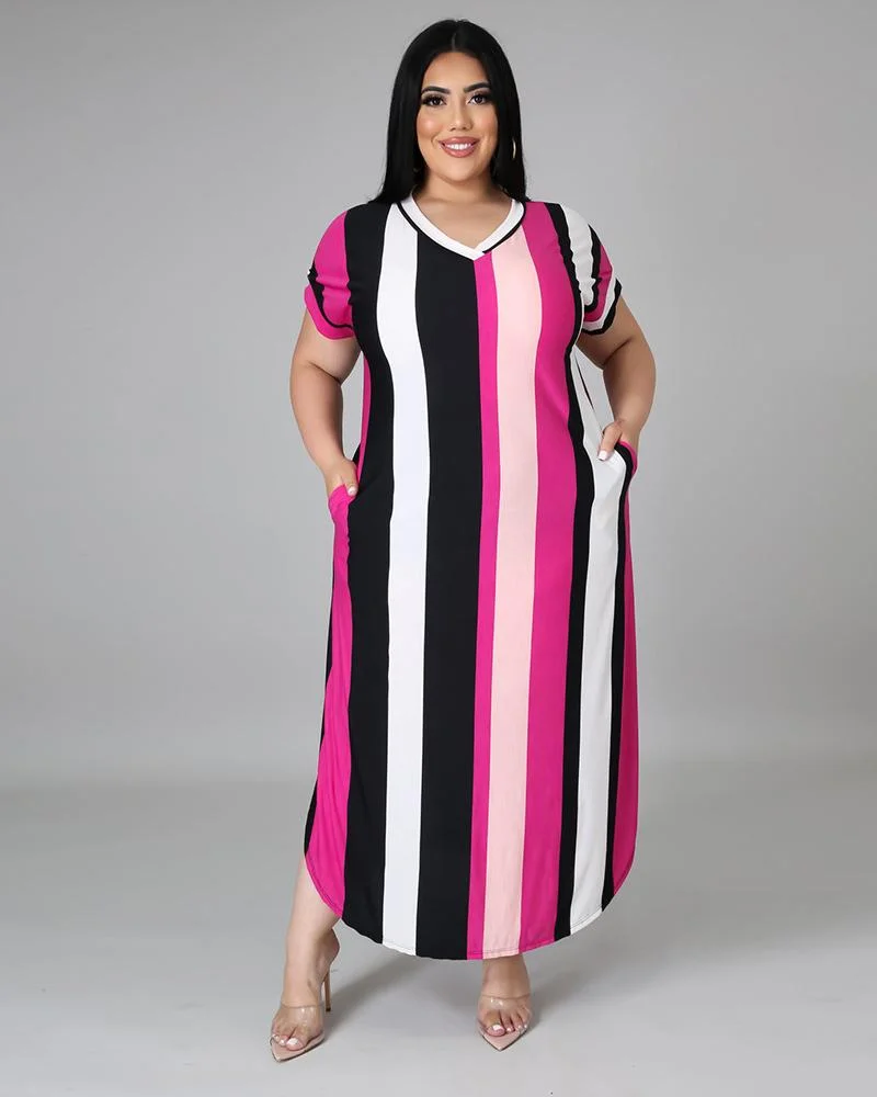 Stripe Season Tunic Dress
