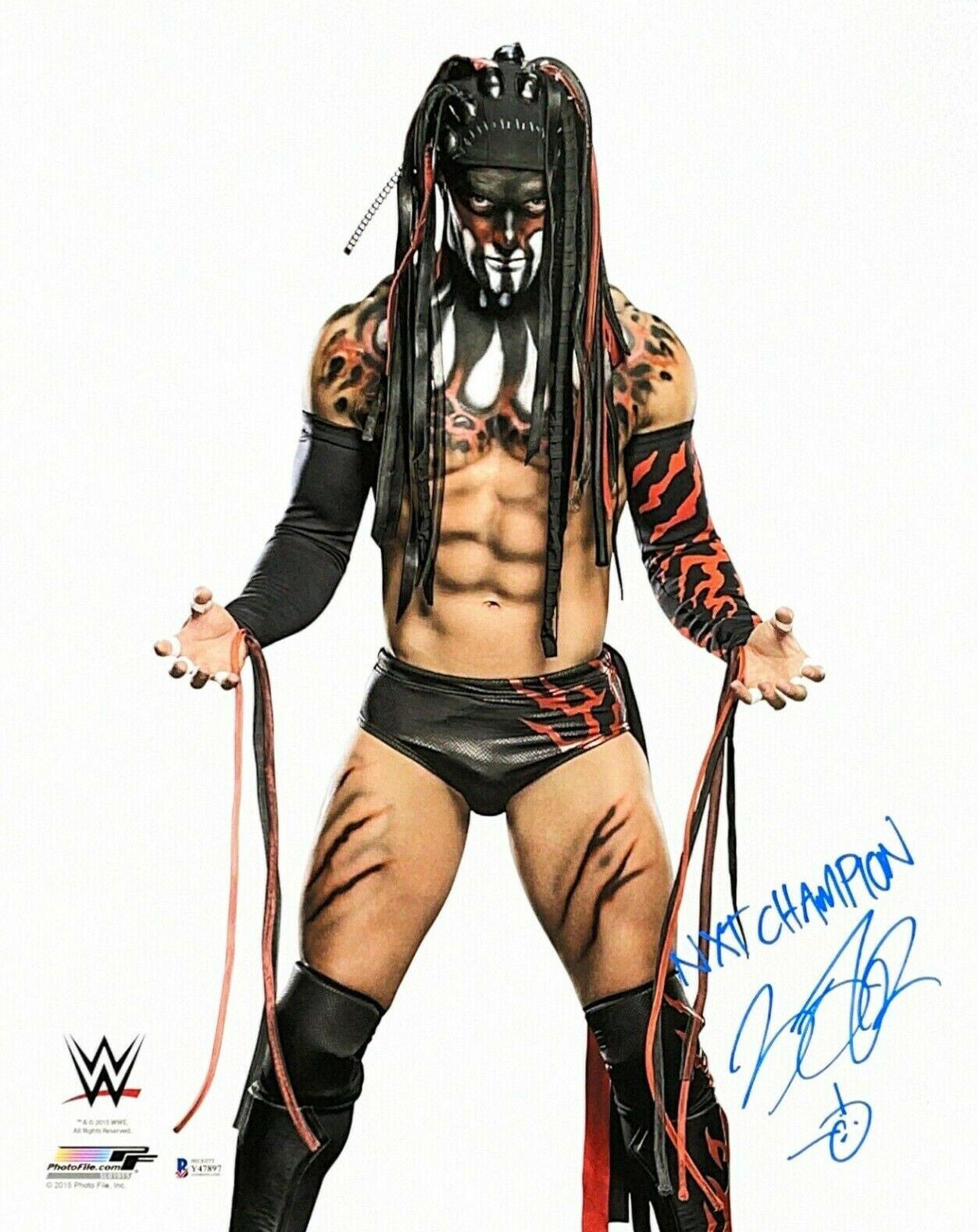 WWE FINN BALOR HAND SIGNED AUTOGRAPHED 16X20 Photo Poster painting WITH BECKETT COA AND PROOF 10