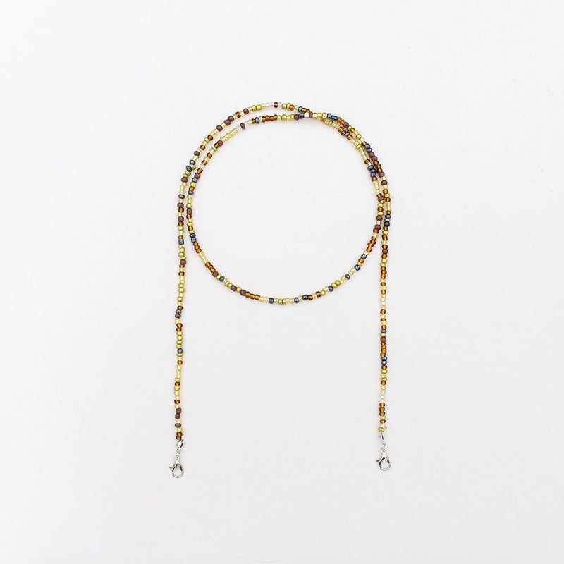 Casual Minimalist Geometric Crystal Unisex Glasses Chain